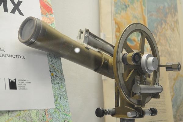 СГУГиТ провел выставку «О геодезистах и военных топографах» в областной научной библиотеке